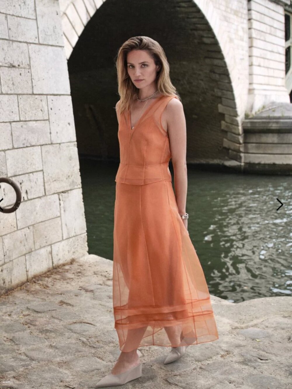 EUC‎ La Ligne x Dianna Agron Jane Skirt 2